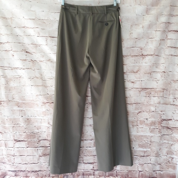 SALE! NWT Piazza Sempione Taupe Wide Leg Pants - Picture 3 of 7